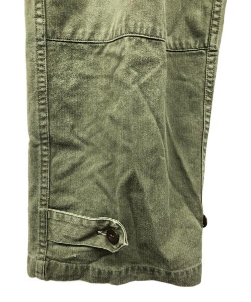 French Army（フランス軍）French Army (フランス軍) Ｍ－47後期カーゴパンツ グリーン サイズ:21の古着・服飾アイテム