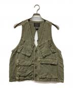RALPH LAURENラルフローレン）の古着「NATASHA VEST」｜グリーン