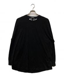 Palm Angels（パーム エンジェルス）の古着「バックロゴプリントロングスリーブカットソー」｜ブラック