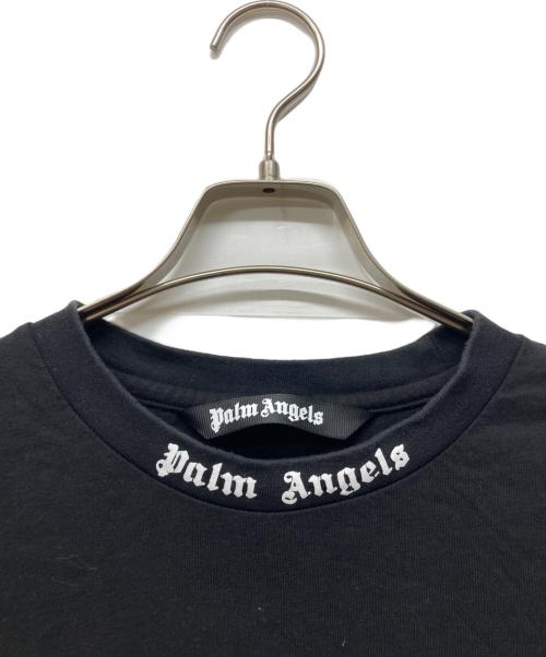 Palm Angels（パーム エンジェルス）Palm Angels (パーム エンジェルス) バックロゴプリントロングスリーブカットソー ブラック サイズ:Lの古着・服飾アイテム