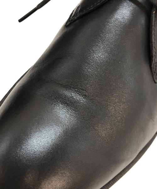 CLARKS（クラークス）CLARKS (クラークス) レザーチャッカーブーツ ブラック サイズ:26.5の古着・服飾アイテム