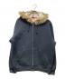 Supreme（シュプリーム）の古着「Faux Fur Zip Up Hooded Sweatshirt」｜ブラック