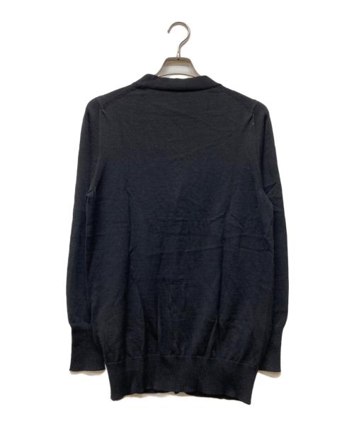Vivienne Westwood man（ヴィヴィアン ウェストウッド マン）Vivienne Westwood man (ヴィヴィアン ウェストウッド マン) 刺繍オーブロゴカーディガン ブラック サイズ:44の古着・服飾アイテム