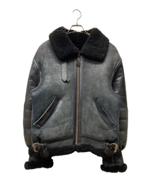 AVIREX（アヴィレックス）AVIREX (アヴィレックス) B-3ムートンジャケット ブラック サイズ:36の古着・服飾アイテム