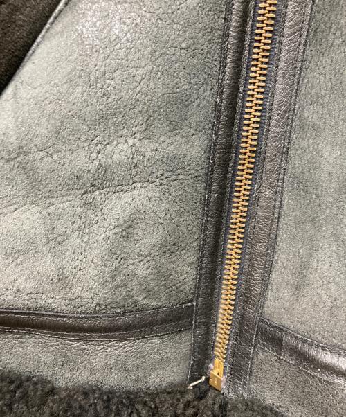 AVIREX（アヴィレックス）AVIREX (アヴィレックス) B-3ムートンジャケット ブラック サイズ:36の古着・服飾アイテム