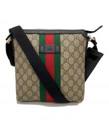 GUCCI（グッチ）の古着「ショルダーバッグ」｜ベージュ・ブラック