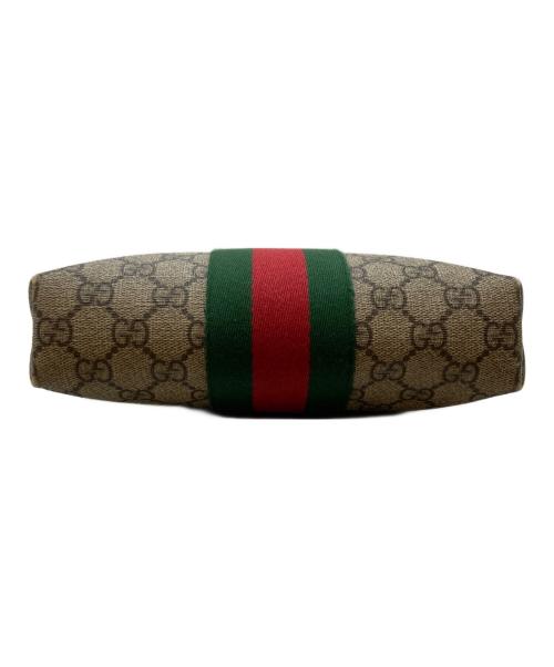 GUCCI（グッチ）GUCCI (グッチ) ショルダーバッグ ベージュ・ブラックの古着・服飾アイテム