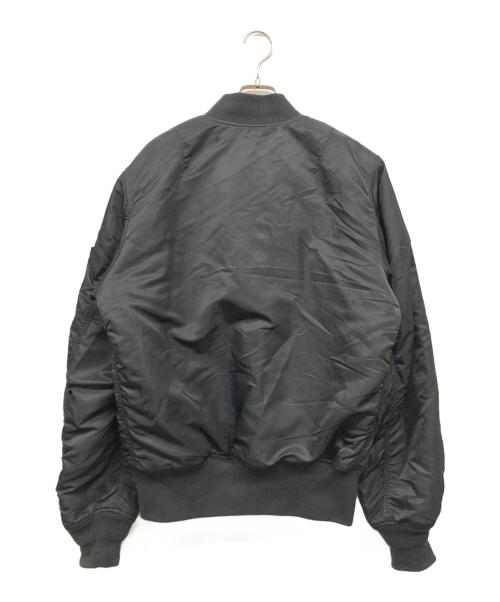 ALPHA（アルファ）ALPHA (アルファ) MA-1ジャケット ブラック サイズ:XLの古着・服飾アイテム