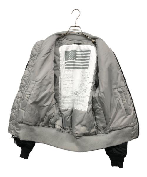 ALPHA（アルファ）ALPHA (アルファ) MA-1ジャケット ブラック サイズ:XLの古着・服飾アイテム