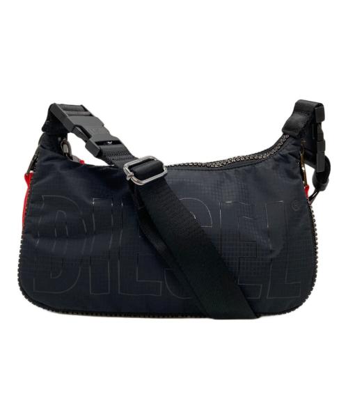 DIESEL（ディーゼル）DIESEL (ディーゼル) ZIP-D SHOULDER BAG ブラックの古着・服飾アイテム