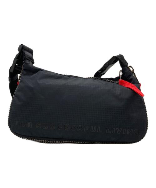 DIESEL（ディーゼル）DIESEL (ディーゼル) ZIP-D SHOULDER BAG ブラックの古着・服飾アイテム