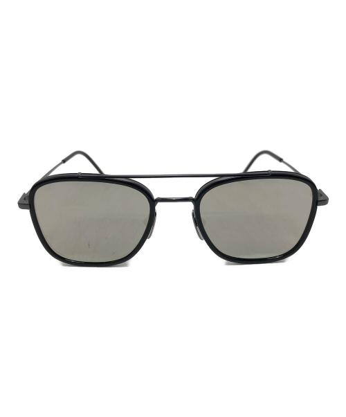 Thom Browne（トムブラウン）Thom Browne (トムブラウン) ミラーレンズサングラス ブラック サイズ:51-20-141の古着・服飾アイテム