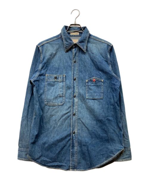 BIG YANK（ビッグヤンク）BIG YANK (ビッグヤンク) Y.HUJIHARA (Y.HUJIHARA) デニムシャツ インディゴ サイズ:15 1/2の古着・服飾アイテム