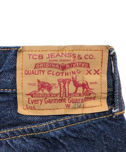 TCB jeans（ティーシービー ジーンズ）TCB JEANS (ティーシービー ジーンズ) セルビッチデニムパンツ インディゴ サイズ:W29の古着・服飾アイテム