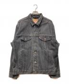 LEVI'Sリーバイス）の古着「ブラックデニムジャケット」｜ブラック