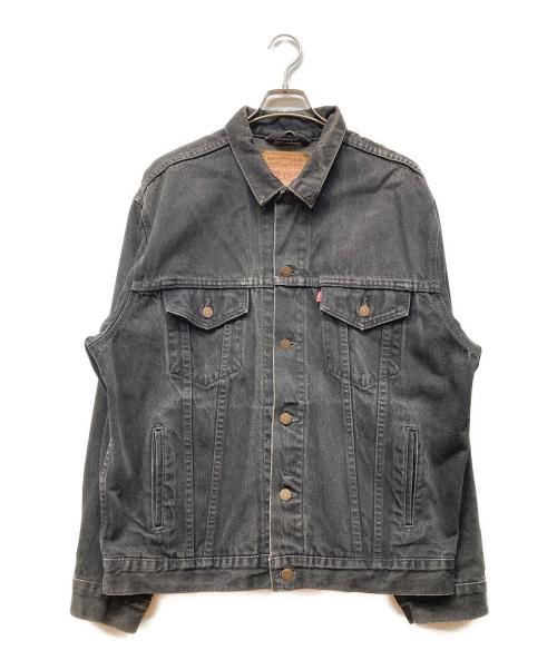 LEVI'S（リーバイス）LEVI'S (リーバイス) ブラックデニムジャケット ブラック サイズ:Lの古着・服飾アイテム