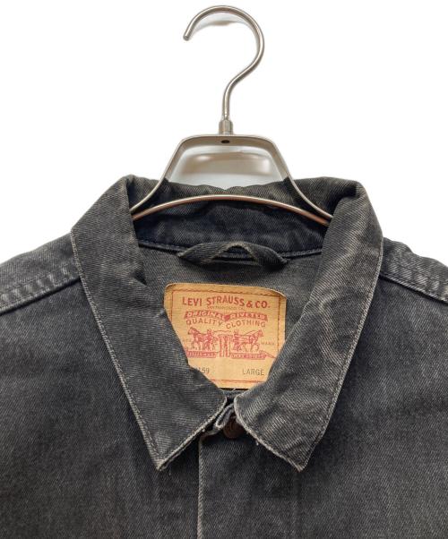 LEVI'S（リーバイス）LEVI'S (リーバイス) ブラックデニムジャケット ブラック サイズ:Lの古着・服飾アイテム