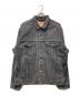 LEVI'S（リーバイス）の古着「ブラックデニムジャケット」｜ブラック