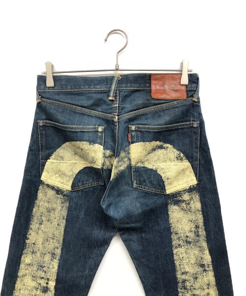 EVISU（エヴィス）EVISU (エヴィス) 大黒ビッグカモメデニムパンツ インディゴ サイズ:28×35の古着・服飾アイテム