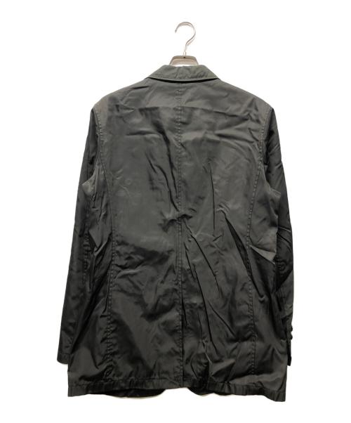 PRADA（プラダ）PRADA (プラダ) ナイロンテーラードジャケット カーキ サイズ:Sの古着・服飾アイテム