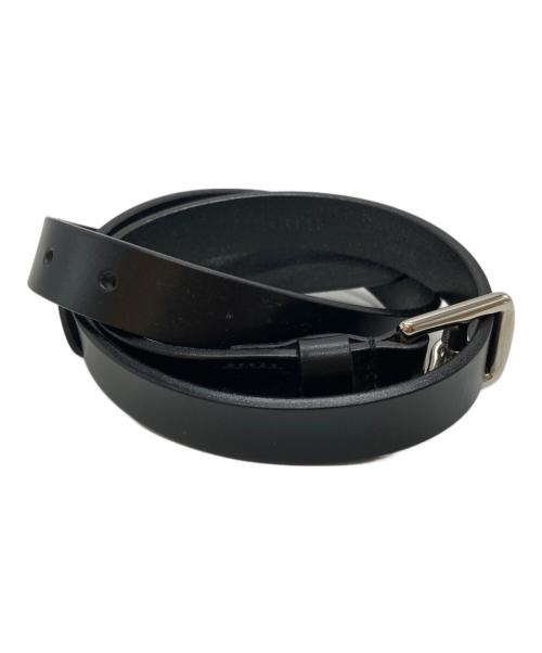 BEORMA（ベオーマ）BEORMA (ベオーマ) DOUBLE LOOP BELT ブラックの古着・服飾アイテム