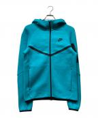 NIKEナイキ）の古着「テックパーカー」｜スカイブルー