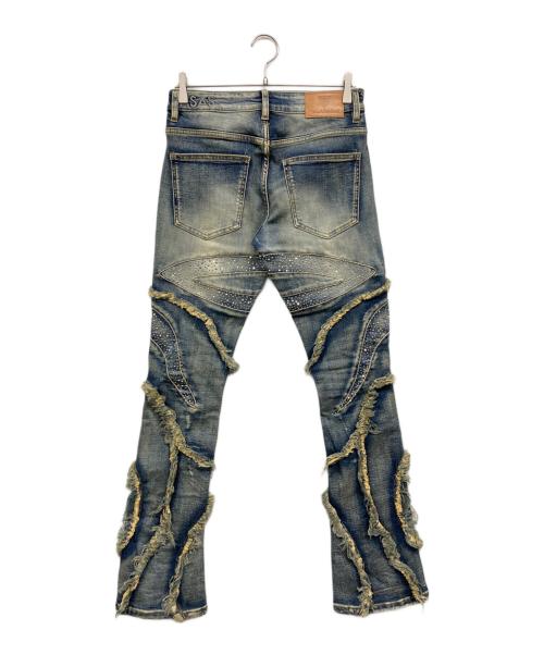 VALABASAS（バラバサス）VALABASAS (バラバサス) デニムパンツ インディゴ サイズ:28の古着・服飾アイテム