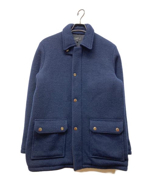 A.P.C.（アーペーセー）A.P.C. (アーペーセー) ウールジャケット ネイビー サイズ:Sの古着・服飾アイテム
