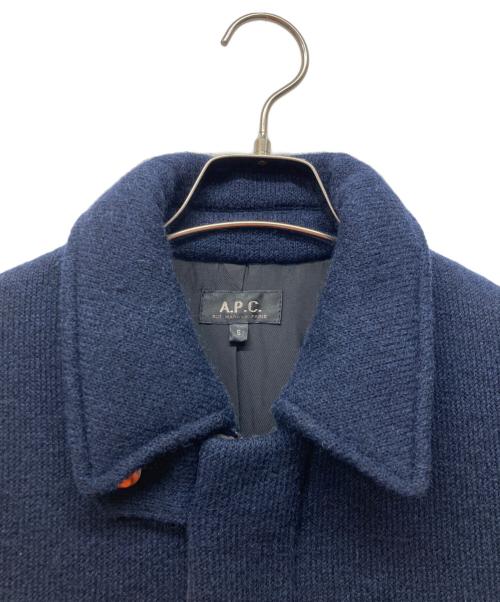 A.P.C.（アーペーセー）A.P.C. (アーペーセー) ウールジャケット ネイビー サイズ:Sの古着・服飾アイテム