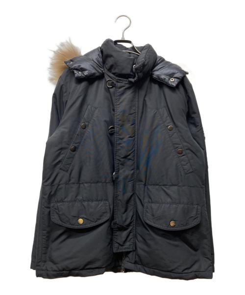 DUVETICA（デュベティカ）DUVETICA (デュベティカ) ファー付ダウンジャケット ブラック サイズ:46の古着・服飾アイテム