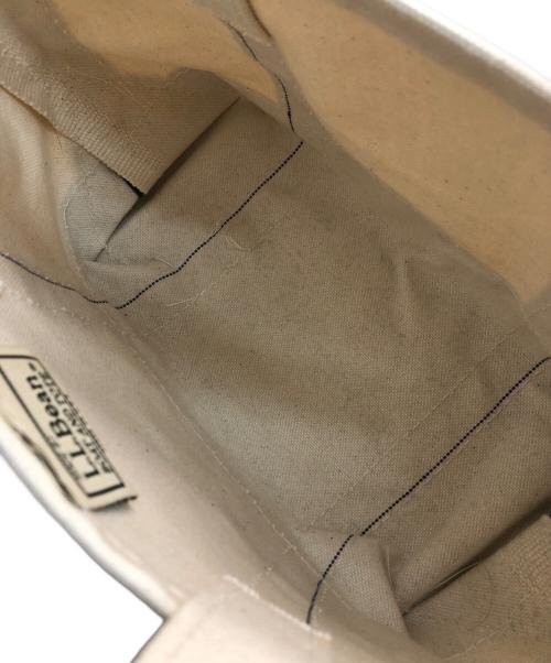 L.L.Bean（エルエルビーン）L.L.Bean (エルエルビーン) ミニボートアンドトートバッグ グリーン×ホワイトの古着・服飾アイテム