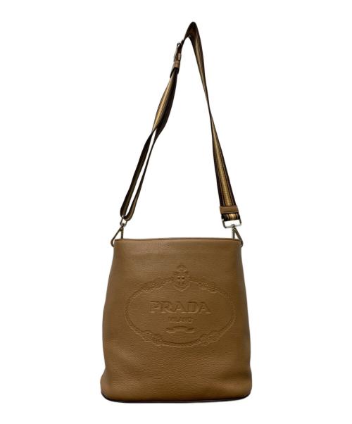 PRADA（プラダ）PRADA (プラダ) ショルダーバッグ ブラウンの古着・服飾アイテム