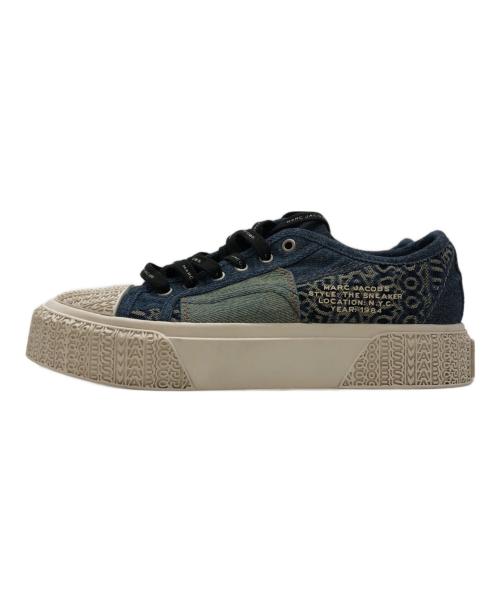 MARC JACOBS（マークジェイコブス）MARC JACOBS (マークジェイコブス) ザ デニム デコンストラクテッド スニーカー インディゴ サイズ:37の古着・服飾アイテム