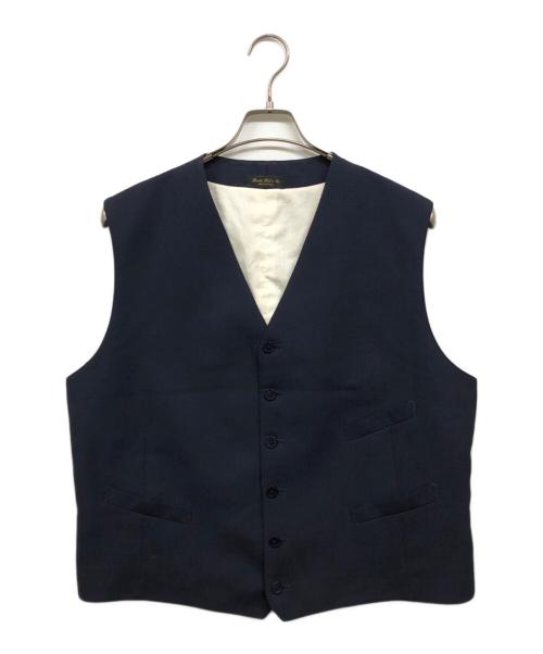 RRL（ダブルアールエル）RRL (ダブルアールエル) ジレ ネイビー サイズ:44Rの古着・服飾アイテム