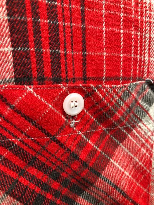 PENNEYS（ペニーズ）PENNEYS (ペニーズ) フランネルシャツ レッド サイズ:Mの古着・服飾アイテム