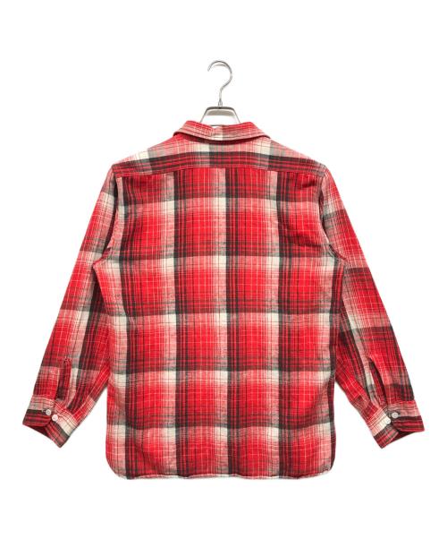 PENNEYS（ペニーズ）PENNEYS (ペニーズ) フランネルシャツ レッド サイズ:Mの古着・服飾アイテム
