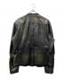 RRL (ダブルアールエル) CAFE RACER MILLER LEATHER JACKET ブラック サイズ:XL：250000円