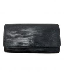 LOUIS VUITTON（ルイ ヴィトン）の古着「4連キーケース」｜ブラック