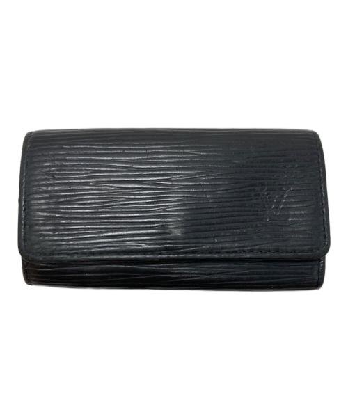 LOUIS VUITTON（ルイ ヴィトン）LOUIS VUITTON (ルイ ヴィトン) 4連キーケース ブラックの古着・服飾アイテム