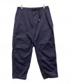 THE NORTHFACE PURPLELABELザ・ノースフェイス パープルレーベル）の古着「Stretch Twill Wide Tapered Pants」｜ネイビー