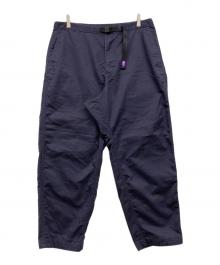 THE NORTHFACE PURPLELABEL（ザ・ノースフェイス パープルレーベル）の古着「Stretch Twill Wide Tapered Pants」｜ネイビー
