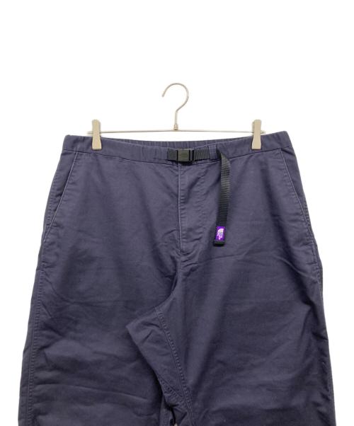 THE NORTHFACE PURPLELABEL（ザ・ノースフェイス パープルレーベル）THE NORTHFACE PURPLELABEL (ザ・ノースフェイス パープルレーベル) Stretch Twill Wide Tapered Pants ネイビー サイズ:36の古着・服飾アイテム