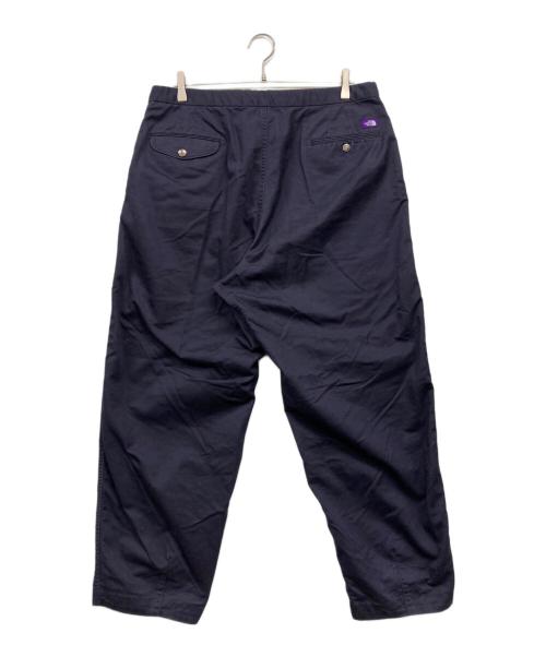 THE NORTHFACE PURPLELABEL（ザ・ノースフェイス パープルレーベル）THE NORTHFACE PURPLELABEL (ザ・ノースフェイス パープルレーベル) Stretch Twill Wide Tapered Pants ネイビー サイズ:36の古着・服飾アイテム