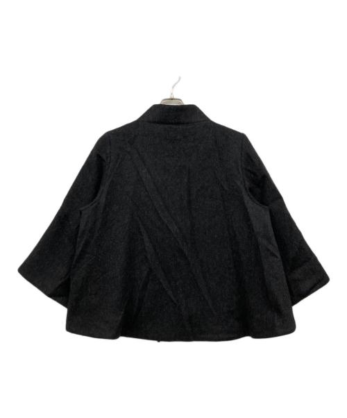 芽風（メフウ）芽風 (メフウ) ポンチョ ブラック サイズ:38の古着・服飾アイテム