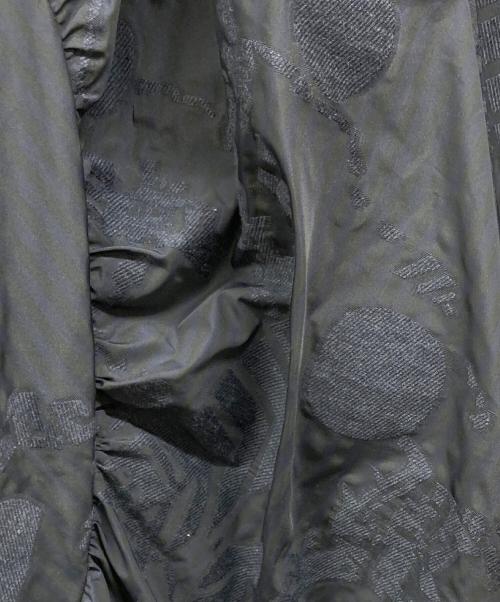 慈雨（ジウ）慈雨 (ジウ) 切り替えデザインスカート ネイビー サイズ:40の古着・服飾アイテム