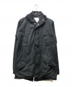 stussyステューシー）の古着「AUTHENTIC OUTER GEAR モッズコート」｜ブラック