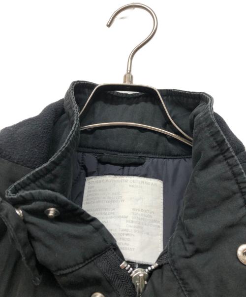 stussy（ステューシー）stussy (ステューシー) AUTHENTIC OUTER GEAR モッズコート ブラック サイズ:不明の古着・服飾アイテム