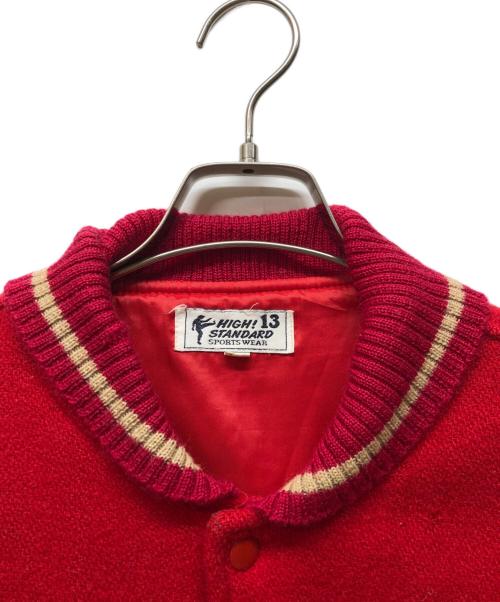 HIGH!STANDARD（ハイスタンダード）HIGH!STANDARD (ハイスタンダード) スタジャン レッド サイズ:Mの古着・服飾アイテム