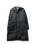 theory luxeセオリーリュクス）の古着「ライナーベスト付きフーデットコート」｜ブラック