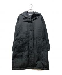 theory luxe（セオリーリュクス）の古着「ライナーベスト付きフーデットコート」｜ブラック